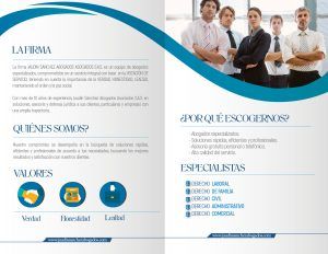 Brochure Abogados